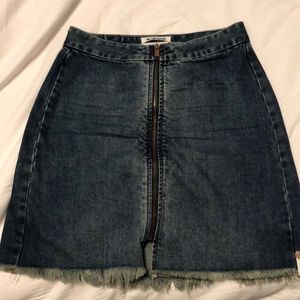 One Teaspoon denim skirt. NWOT